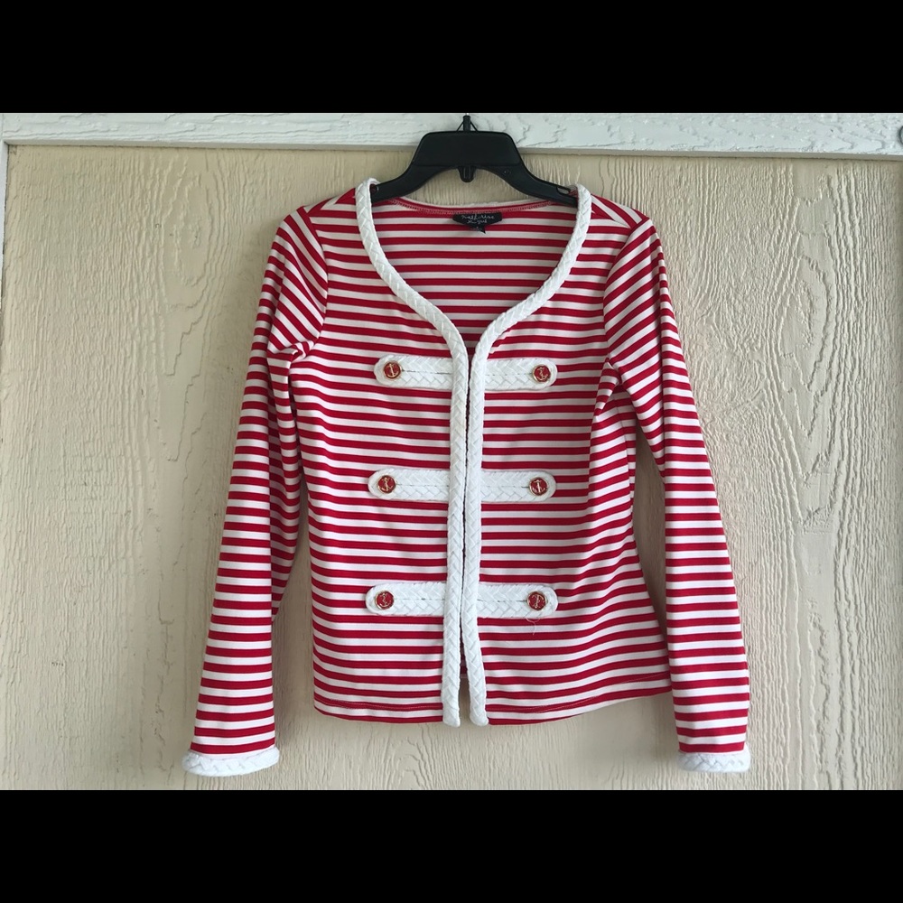 Katherine New York Nautical striped blazer